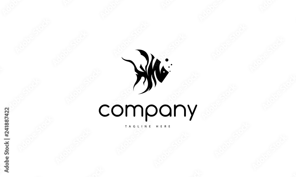 Abstract image of a fish under water. Abstract image of a fish under water.