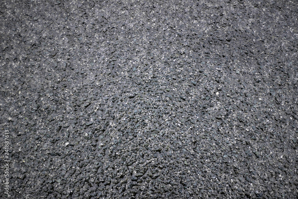 Wet asphalt pavement surface texture Wet asphalt pavement surface texture