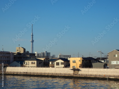 nakagawa river katsushika tokyo photo