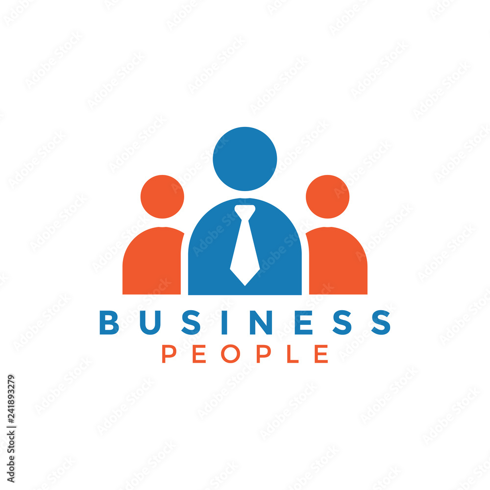 Business people logo icon element design template Business people logo icon element design template