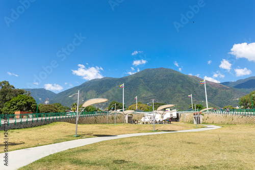 Panoramic View of Avila Mountain, Caracas Venezuela
