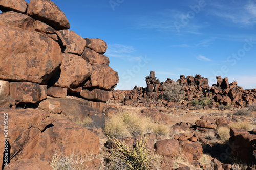 Giant playground - a bizarre and beautiful rock landscape near Keetmanshoop - Namibia Africa