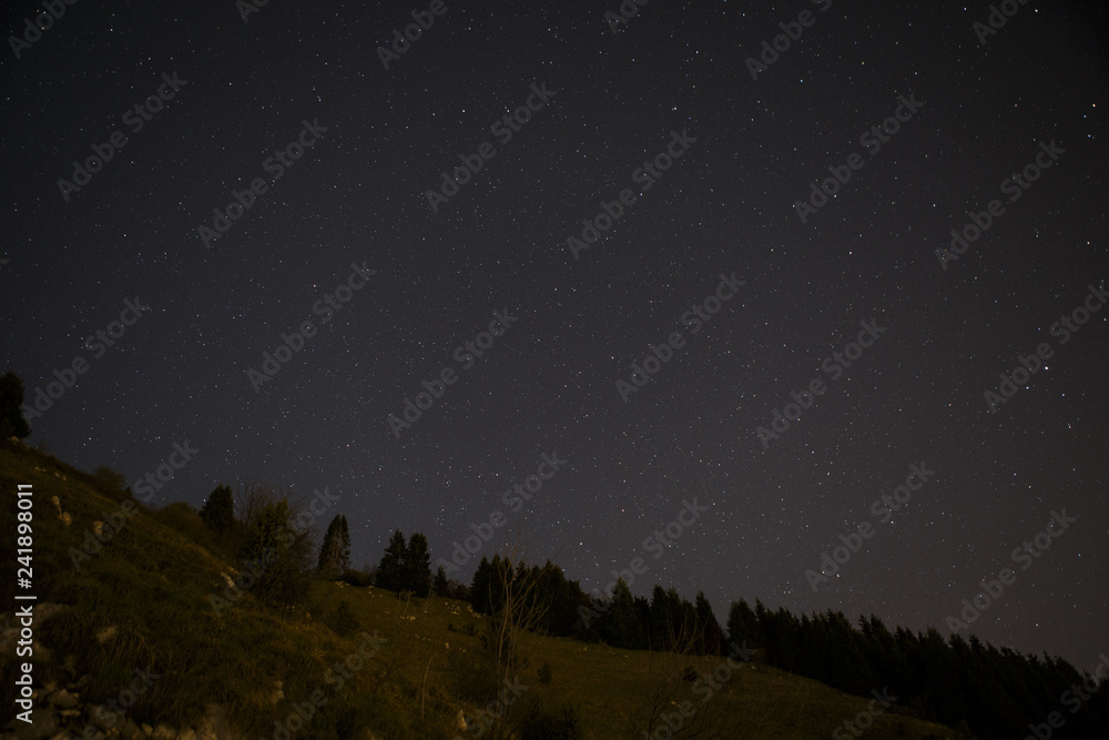 Fototapeta premium cielo di notte