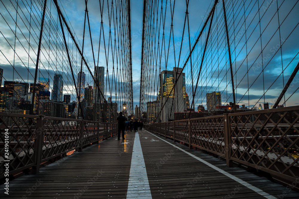 Fototapeta premium Brooklyn Bridge - Nowy Jork