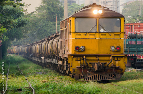 Freight train oil