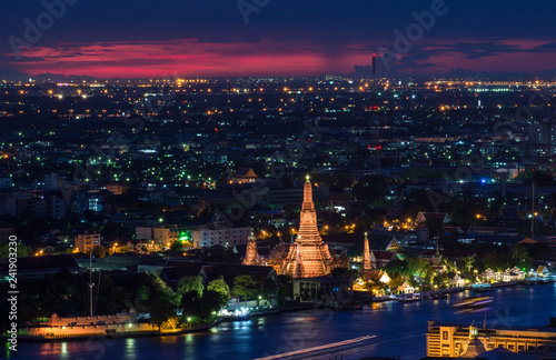 Bangkok City Chao Phraya River