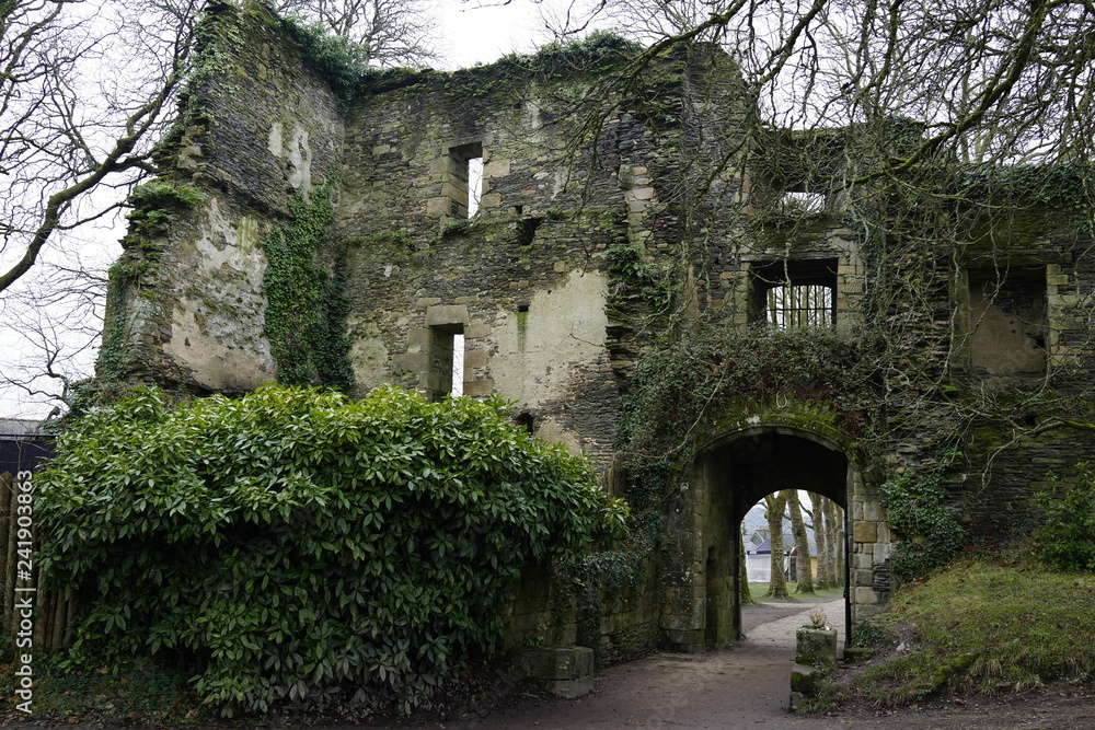 Rochefort-en-Terre. Beautiful village of Brittany's . France Rochefort-en-Terre. Beautiful village of Brittany's . France