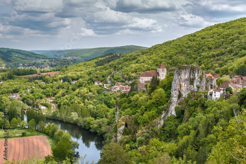 Valley of Lot river  France