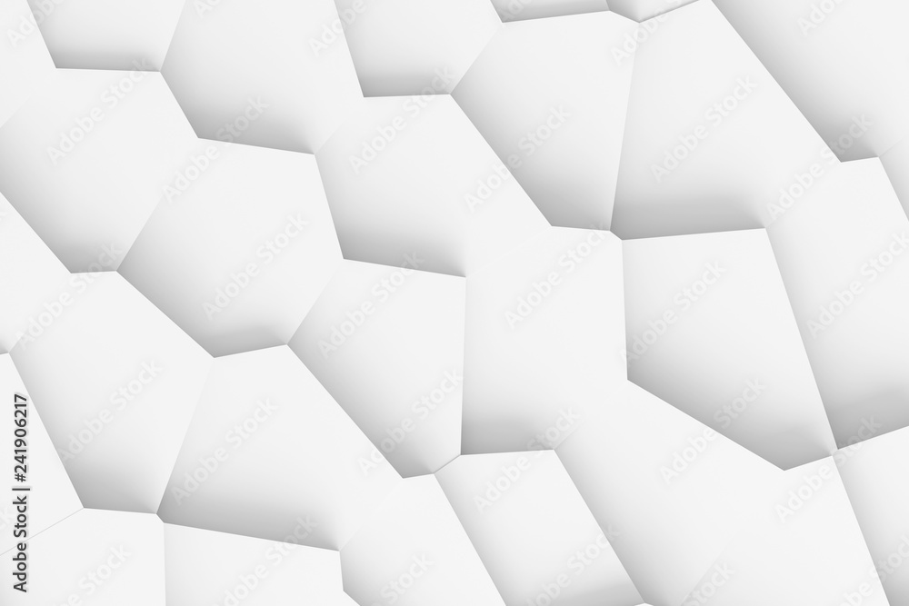 Light digital texture of different-sized blocks of different shapes towering one above the other, casting shadows 3d illustration Light digital texture of different-sized blocks of different shapes towering one above the other, casting shadows 3d illustration