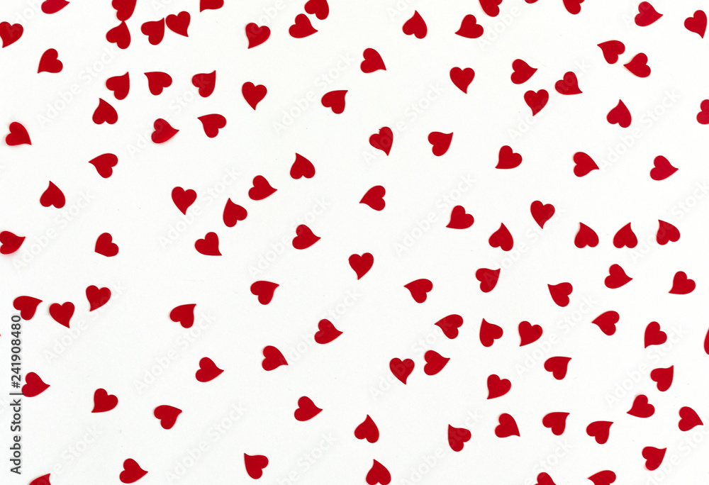 Valentines hearts background