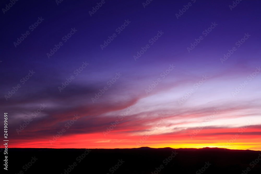 Utah Sunset in southern Utah