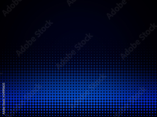 Abstract Blue Sound wave background © gojalia