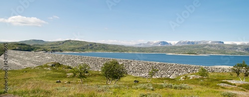 Fototapeta Naklejka Na Ścianę i Meble -  Norway Dam manmade
