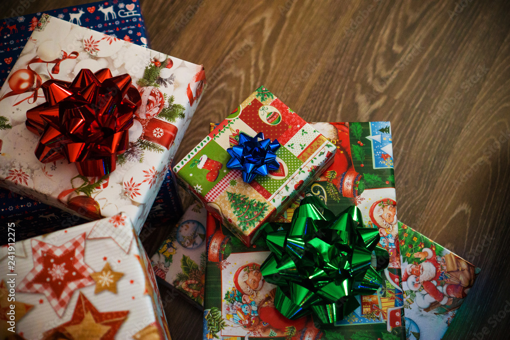 Gifts with bow Gifts with bow
