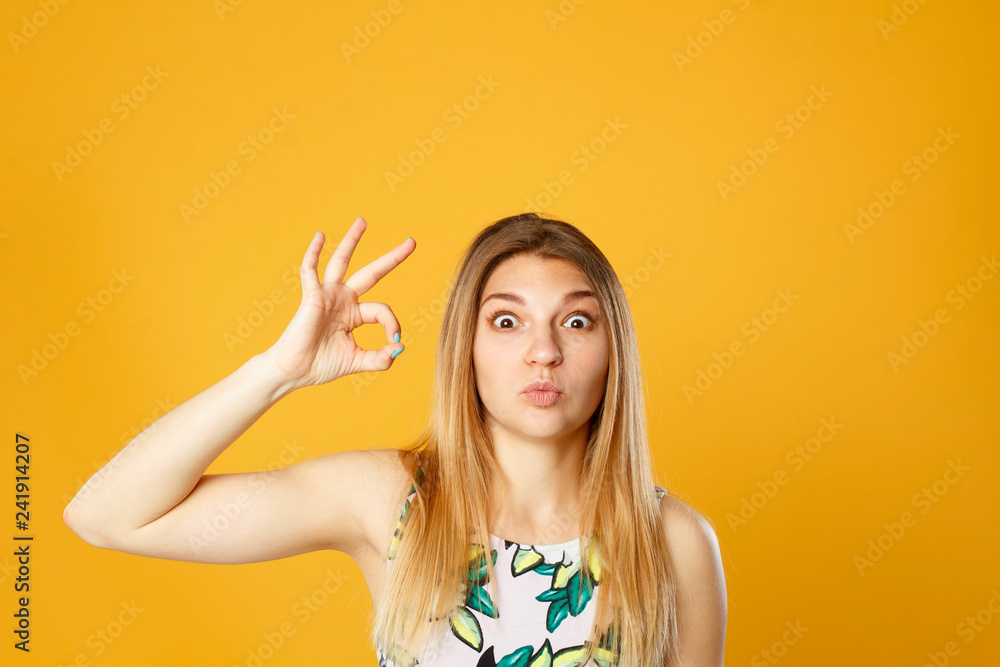 Beauty portrait of young adorable fresh looking blonde woman Beauty portrait of young adorable fresh looking blonde woman