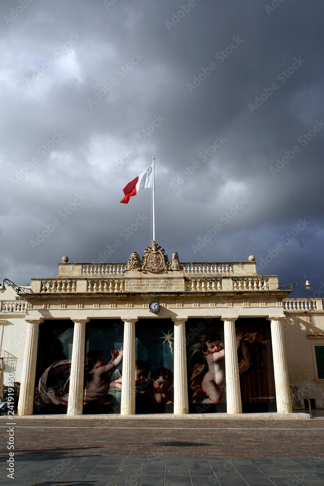 Naklejka premium Hauptwache, dawna wartownia Pałacu Wielkiego Mistrza