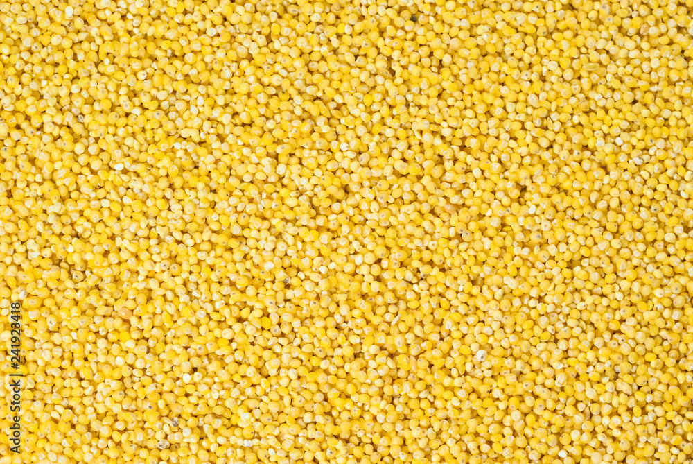 background, texture - pearl millet groats