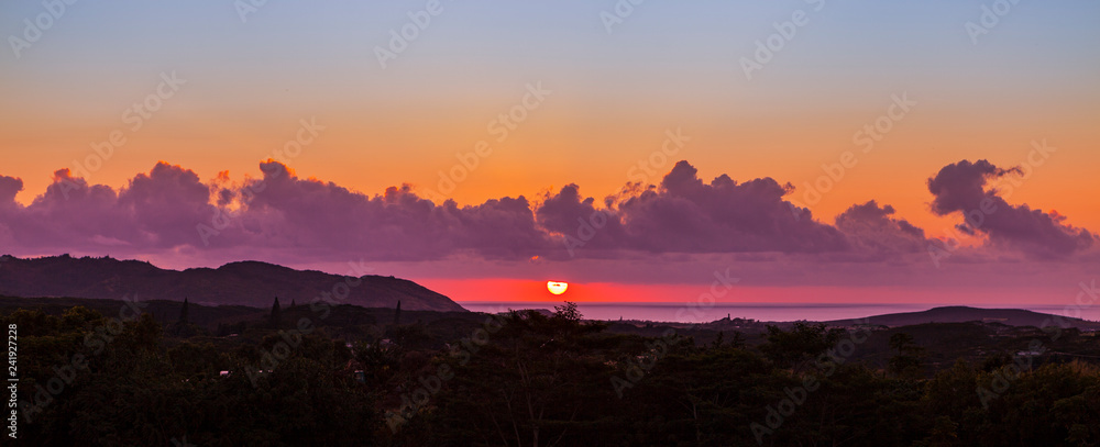 Fototapeta premium Kauai Sunrise