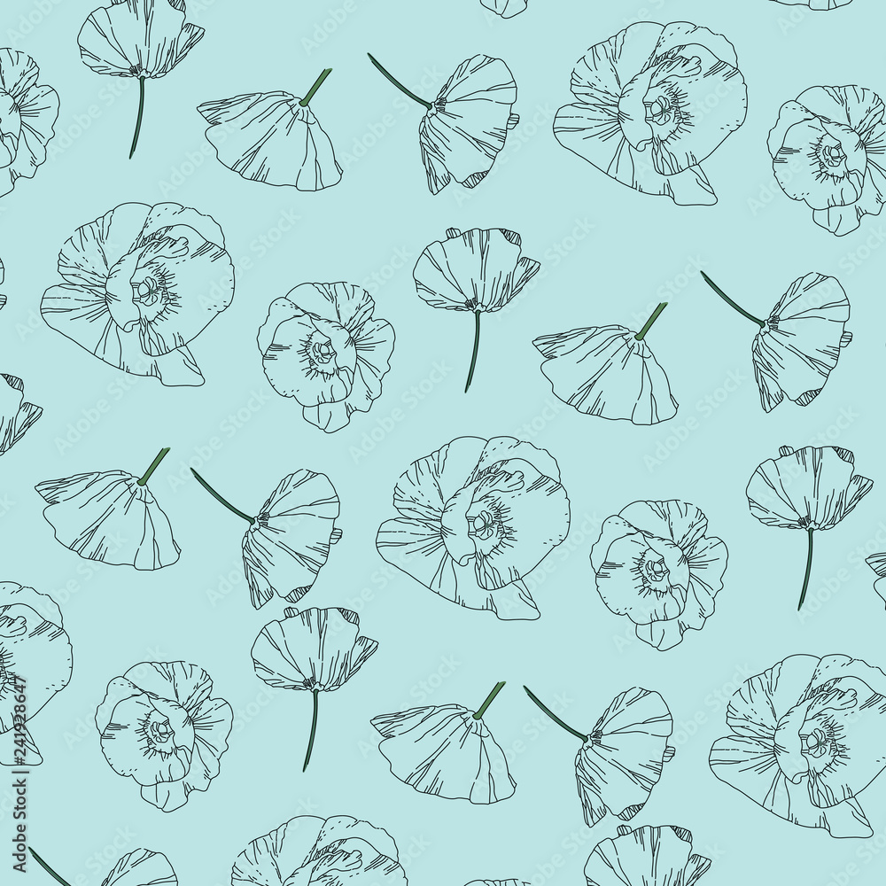 Fashionable pattern in small flowers. Floral background for textiles. Fashionable pattern in small flowers. Floral background for textiles.