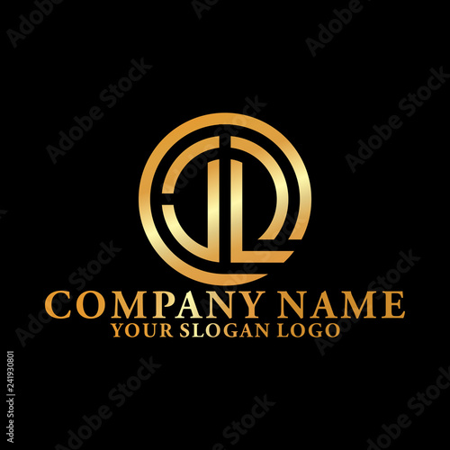 logo_luxury_letter_J_and_L