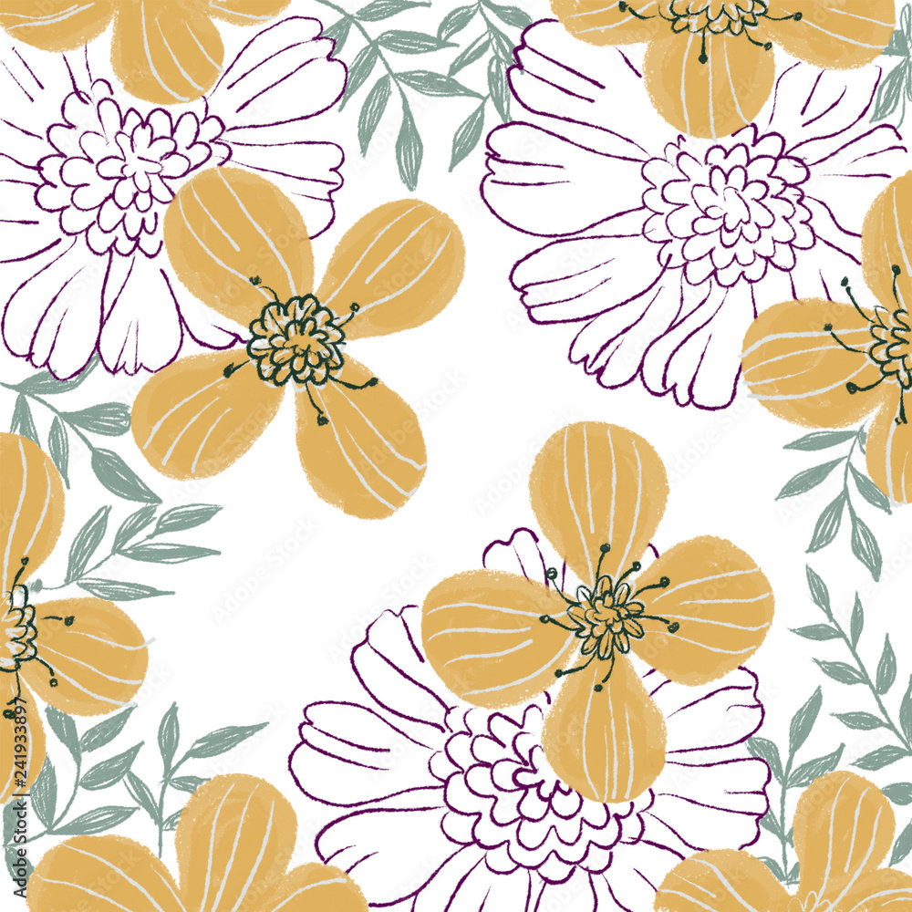 Obraz premium flower background