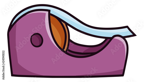 Funny and cute masking tape - vector