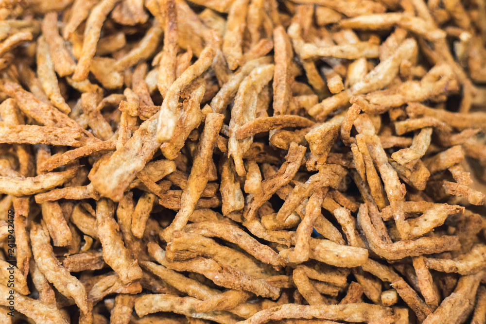 Fried stick that made from fish and flour, a bit hard to bite but it will make you amazed with the taste