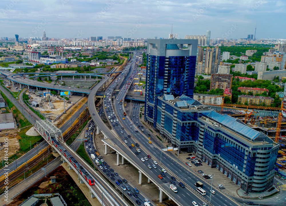 Fototapeta premium Московский пейзаж