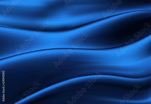 Abstract Vector Texture, Blue Silk