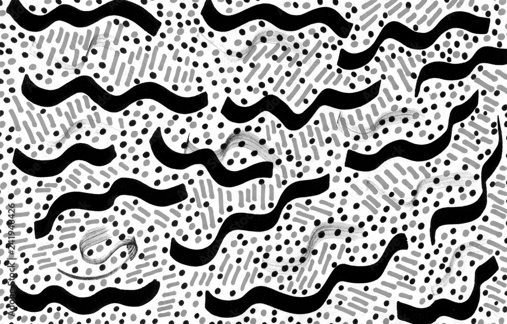 Hand drawn abstract background illustration Hand drawn abstract background illustration