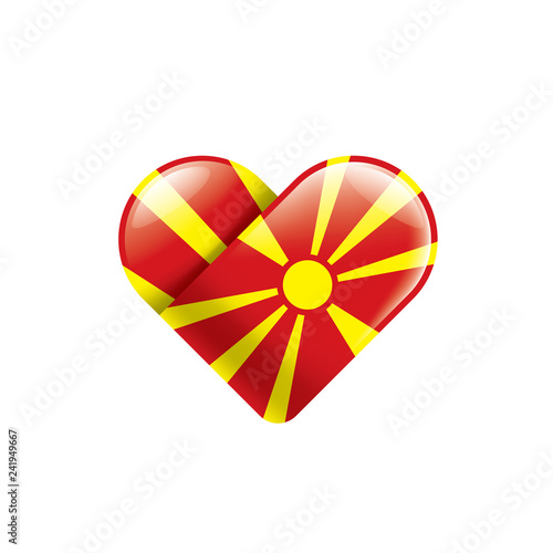 Free Download Macedonia flag, vector illustration on a white background - GFXLoad