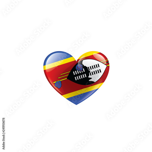 Free Download Swaziland flag, vector illustration on a white background - GFXLoad