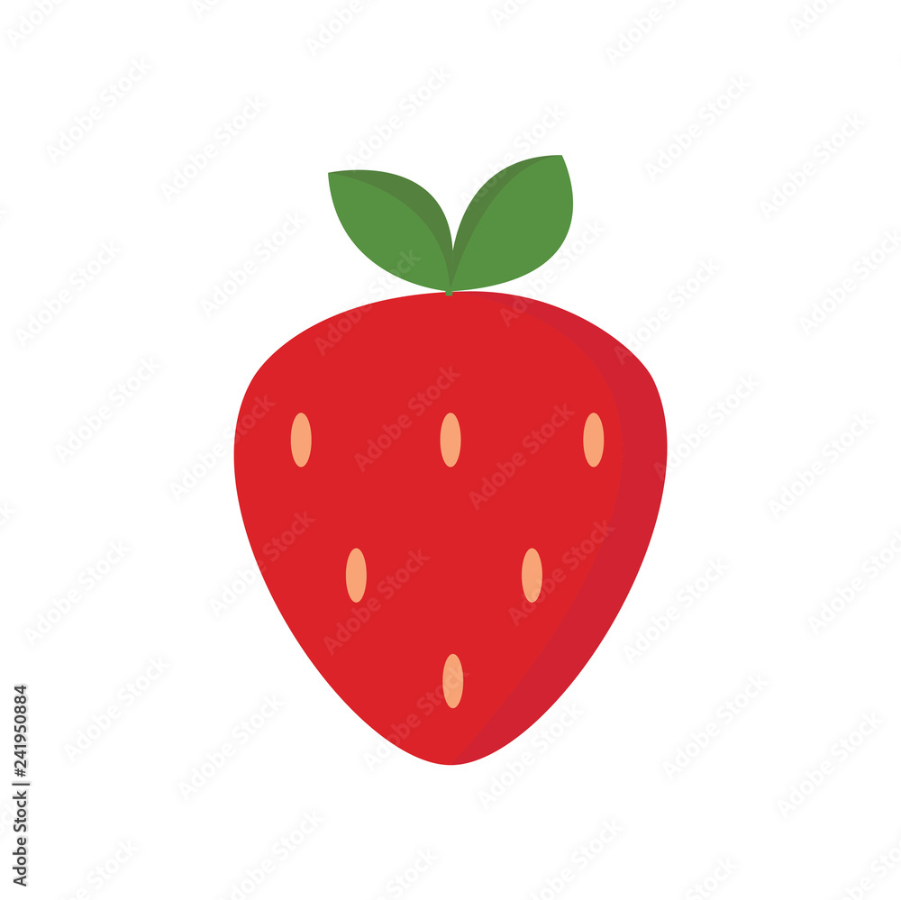 Strawberry icon on white background for graphic and web design, Modern simple vector sign. Internet concept. Trendy symbol for website design web button or mobile app Strawberry icon on white background for graphic and web design, Modern simple vector sign. Internet concept. Trendy symbol for website design web button or mobile app