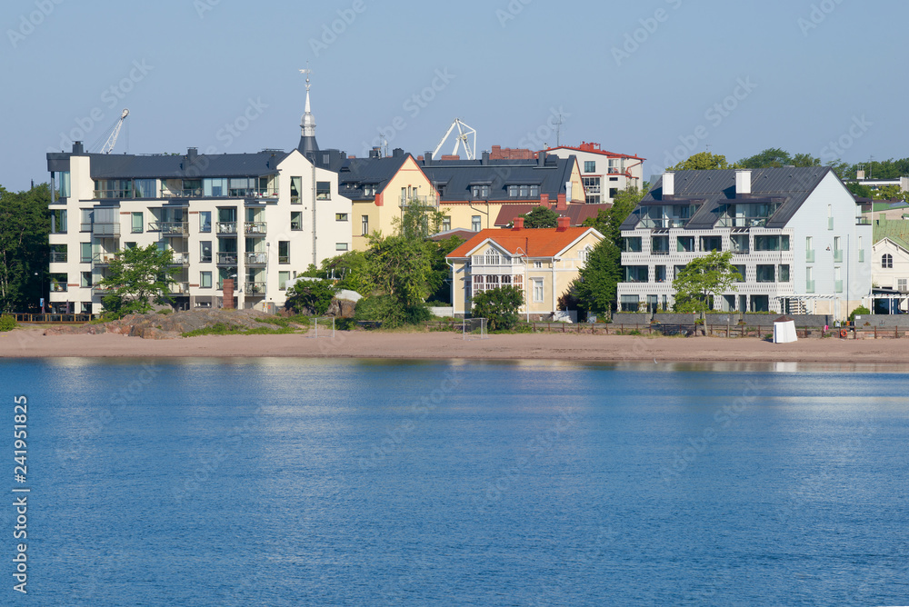 Obraz premium Architecture of modern Hanko. Finland