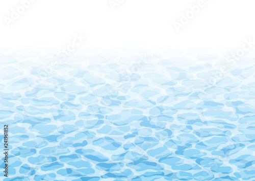 水面　水　海　プール　背景　青