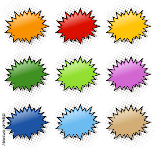 blank exploding set