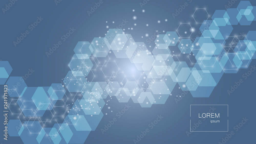 Abstract hexagonal background. Technology design. Vector illustration Abstract hexagonal background. Technology design. Vector illustration
