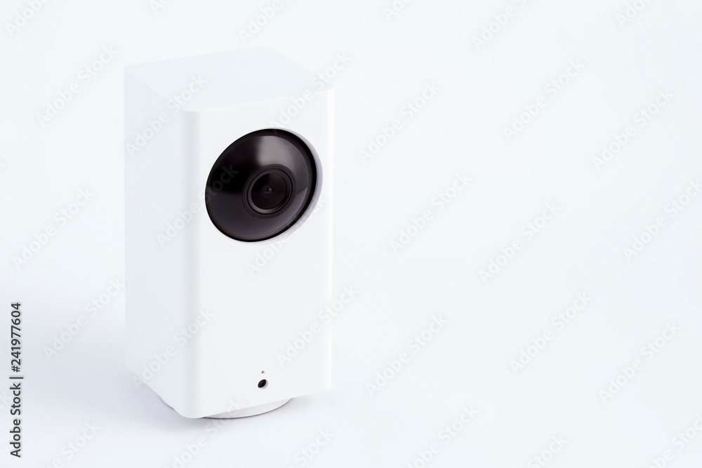 White security CCTV Camera or surveillance White security CCTV Camera or surveillance