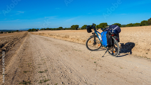 Haciendo el camino de Santiago de Levante en bicicleta photo
