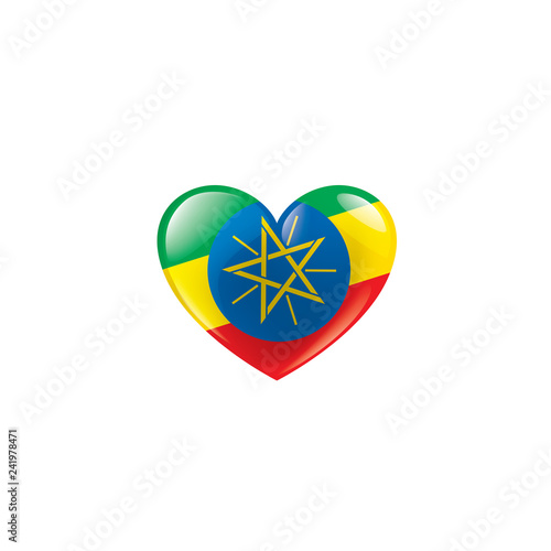 Free Download Ethiopia flag, vector illustration on a white background - GFXLoad