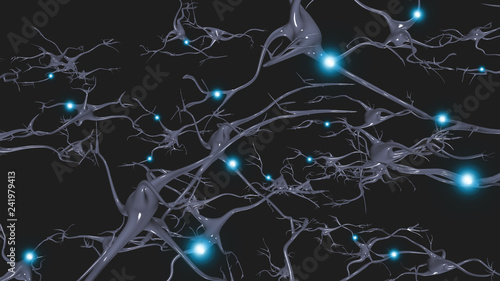 Brain cells. Neurons © rolffimages