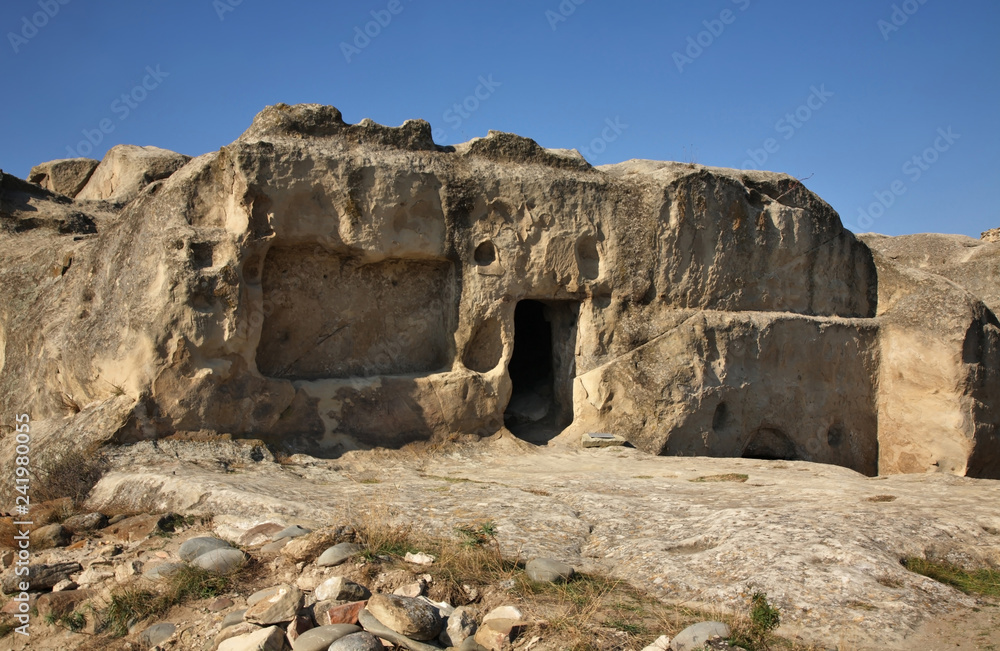 23          Uplistsikhe cave complex (Lord's fortress) near Gori. Shida Kartli region. Georgia