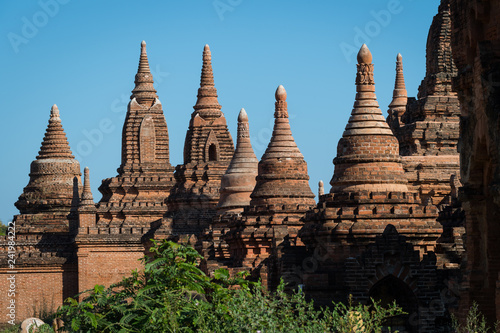 Early morning at the Min Kyaw Zaya temple, Bagan, Myanmar