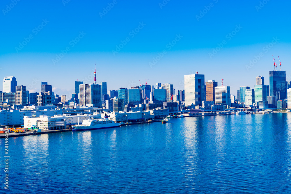 Fototapeta premium 風景物語(レインボーブリッジ)