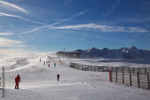 Aineck Gipfel im Winter