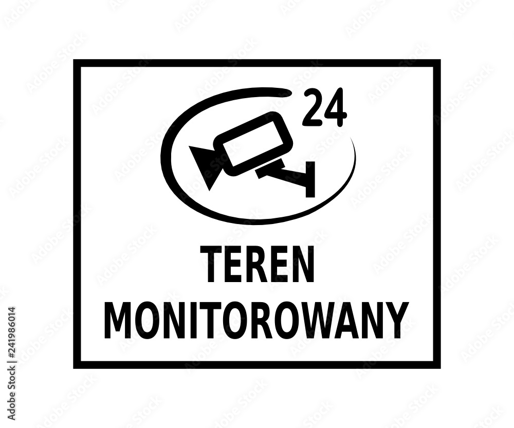 teren monitorowany teren monitorowany