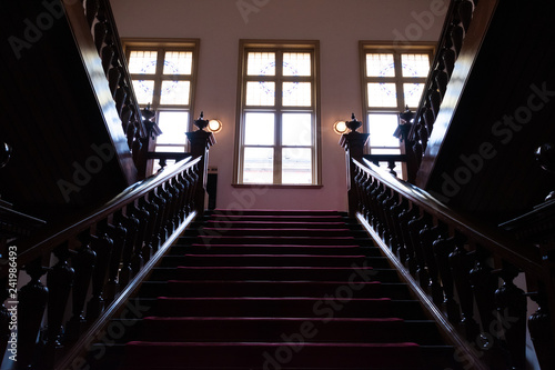 古い洋館の階段 photo