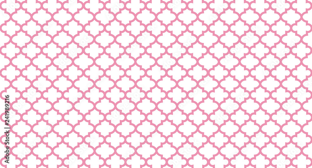 Pink Quatrefoil Background Pink Quatrefoil Background