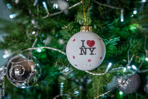 Wall Mural New York City Christmas Tree