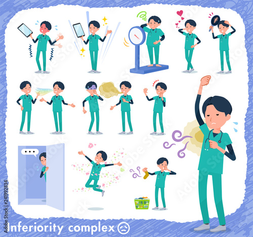 flat type surgical doctor men_complex